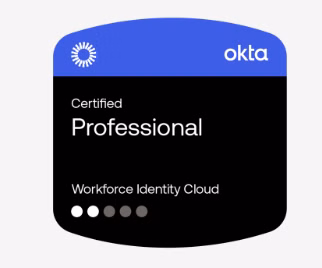 Our Okta Certifications Certificate