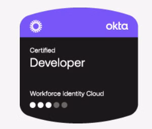 Our Okta Certifications Certificate
