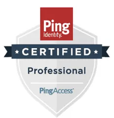 Our Ping Identity Certifications Certificate